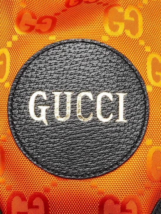 Gucci Orange GG Nylon Off The Grid Backpack Bag main image 7